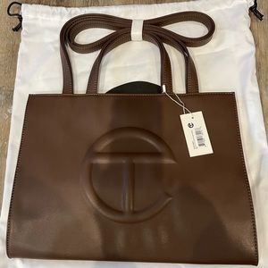 Chocolate Medium Sized Telfar Bag